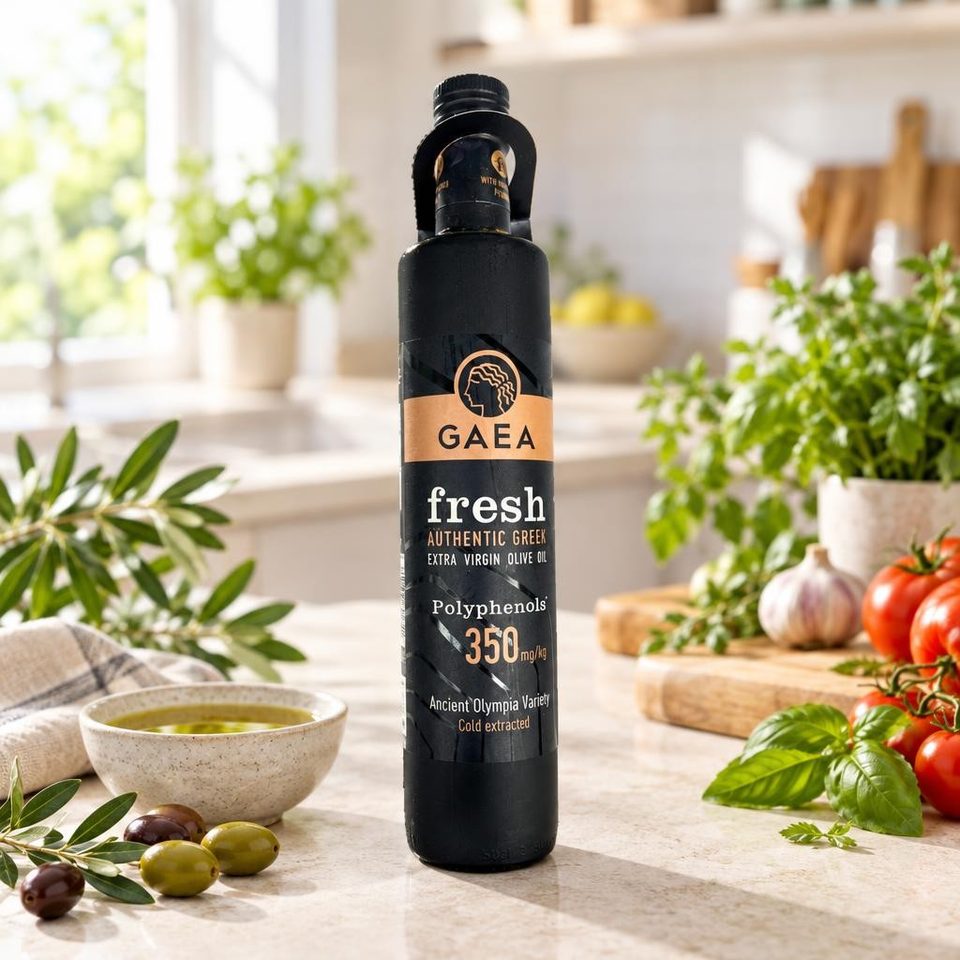 Gaea Масло оливковое Fresh 500мл ст/б  6шт