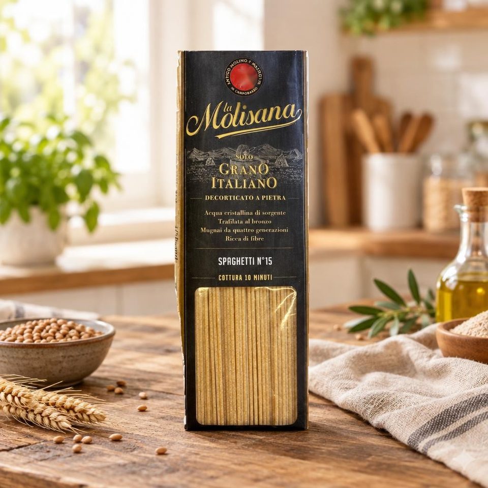La Molisana Макаронные изделия цельнозерновые Spaghetti Integrali спагетти 500г 18шт