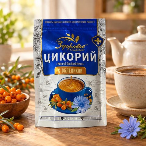 Цикорий гранула Здоровье с облепихой ZIP 85 гр 12 шт