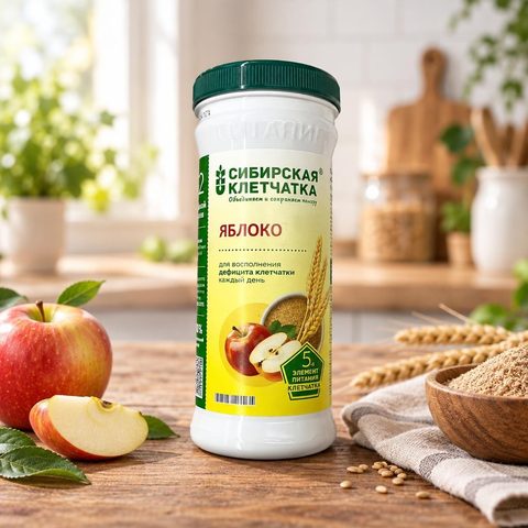 Сибирская клетчатка Яблоко 280 гр