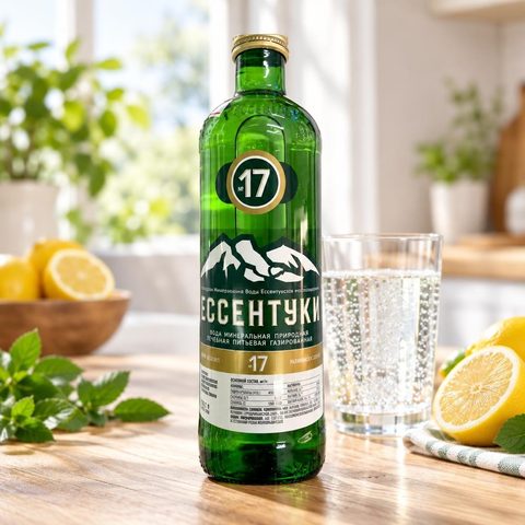 Ессентуки №17, 0,45 л стекло