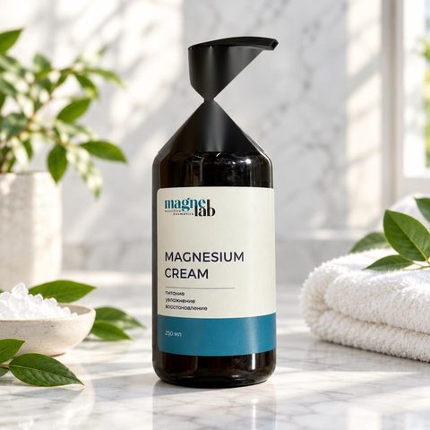 Magnelab Крем для тела с магнием Magnesium cream 250мл