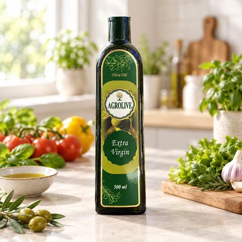 Agrolive Масло оливковое н/раф EV 0,500 мл 6 шт