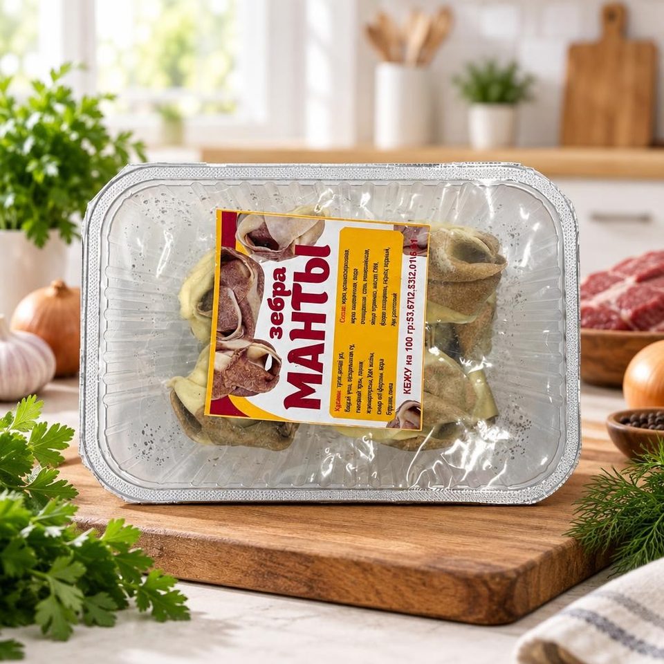 Манты зебра ИП Алдияр