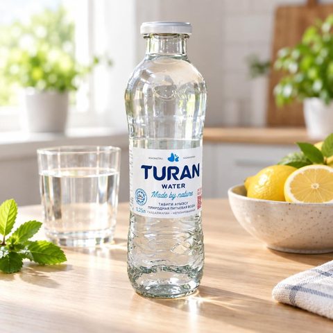 Мин.вода Туран 0,25/20шт негаз. (стекло)
