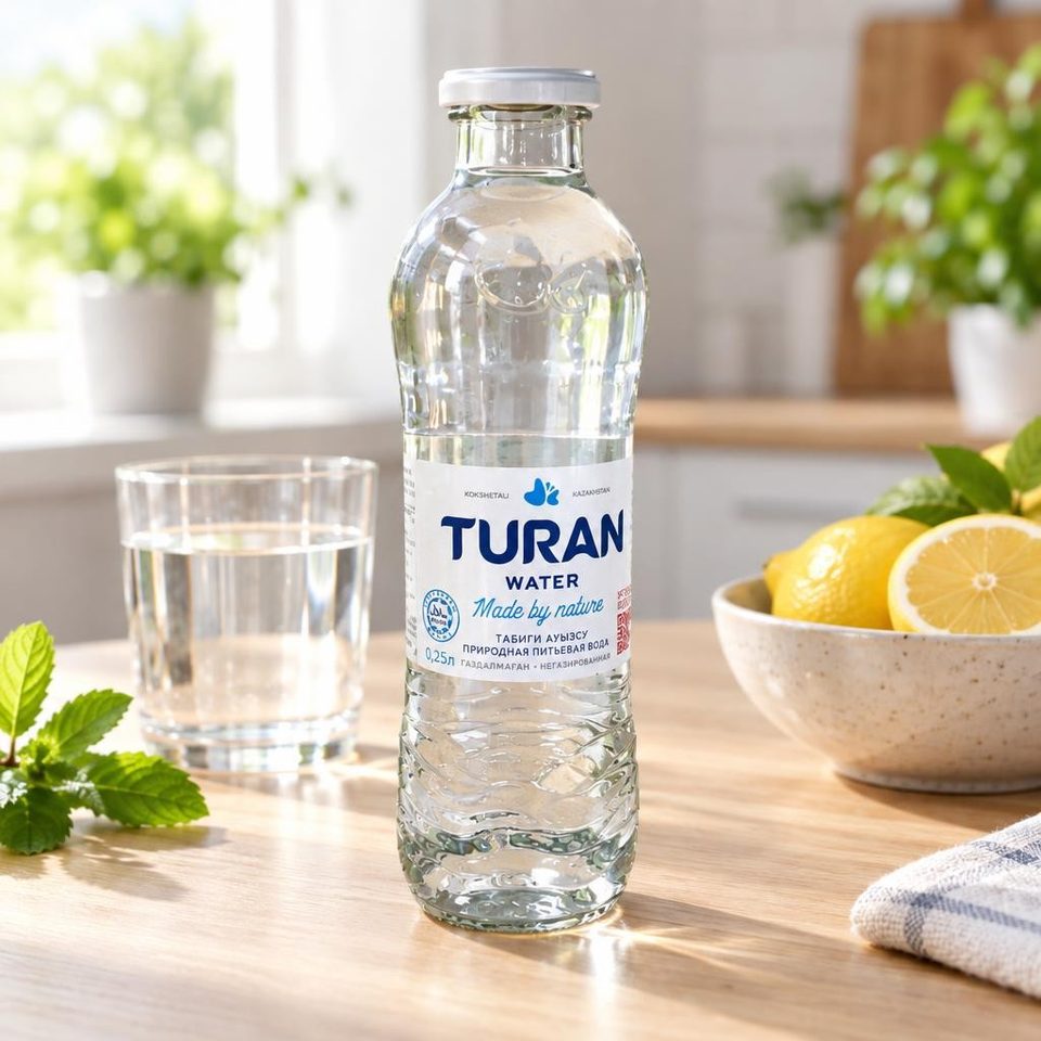 Мин.вода Туран 0,25/20шт негаз. (стекло)