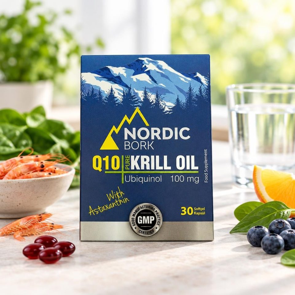Nordic Bork Krill oil+Q10 30soft gel