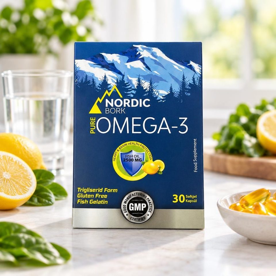 Nordic Bork Omega-3 30soft gel