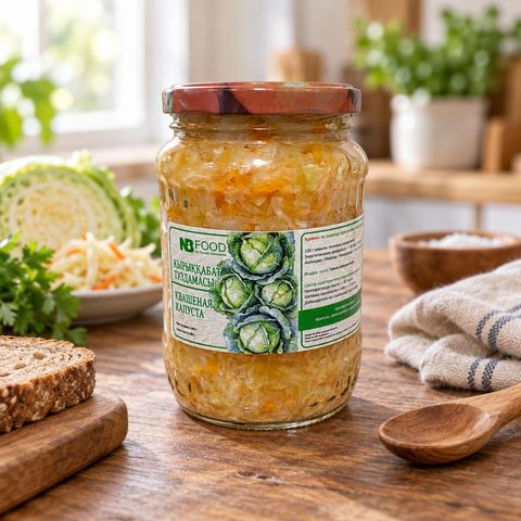 NB Food капуста квашенная 550гр