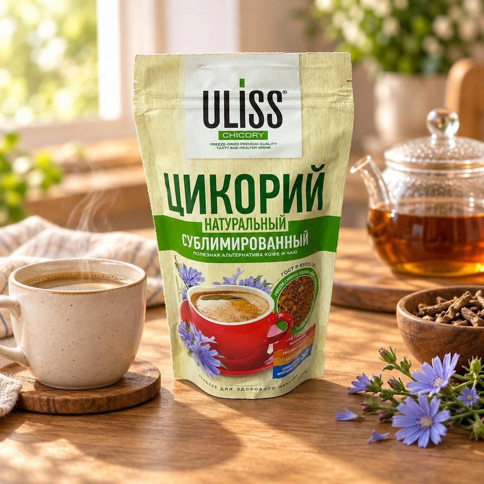 Uliss Цикорий 75гр пакет 12шт