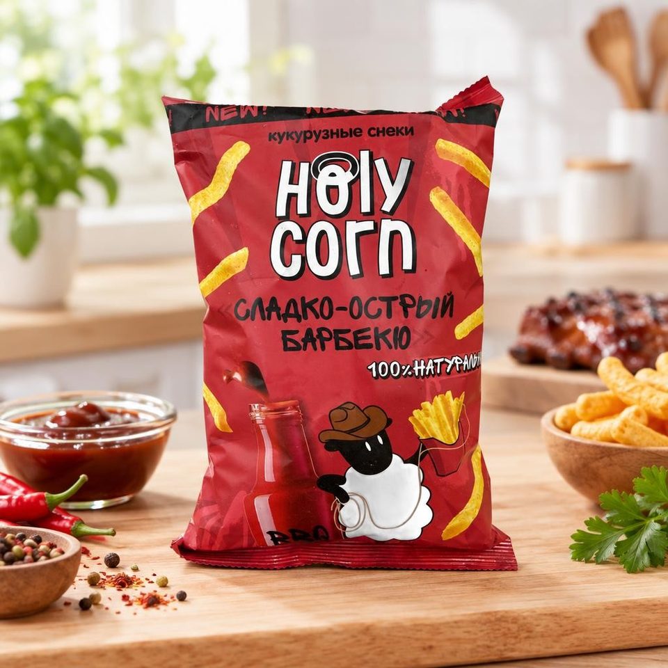 Кукурузные снеки Барбекю 30 гр