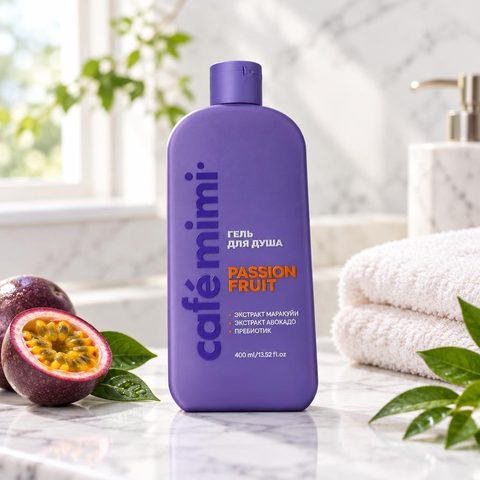 Cafe mimi Гель для душа Passion fruit 400мл