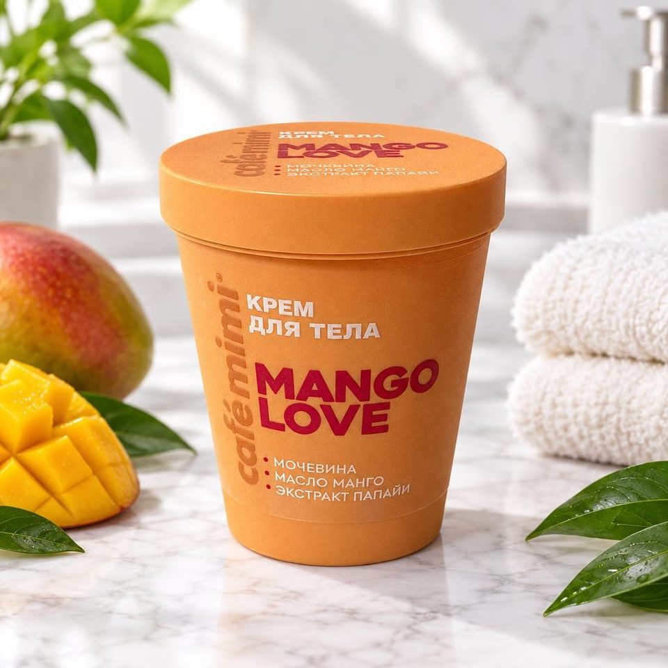Cafe mimi Крем для тела Mango love 200мл