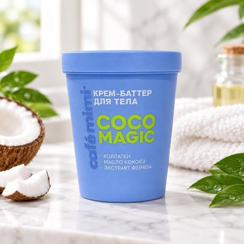 Cafe mimi Крем-баттер для тела Coco magic 200мл