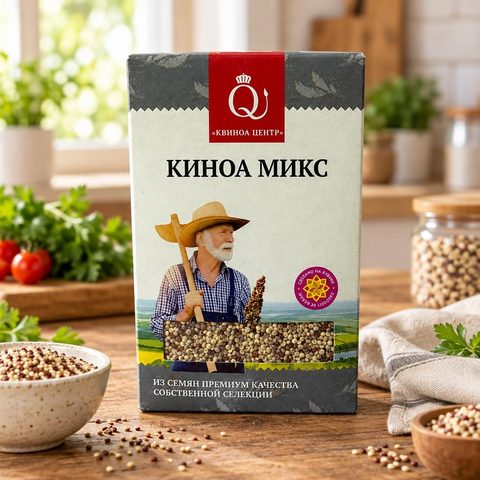 Крупа Киноа микс 350гр 12шт