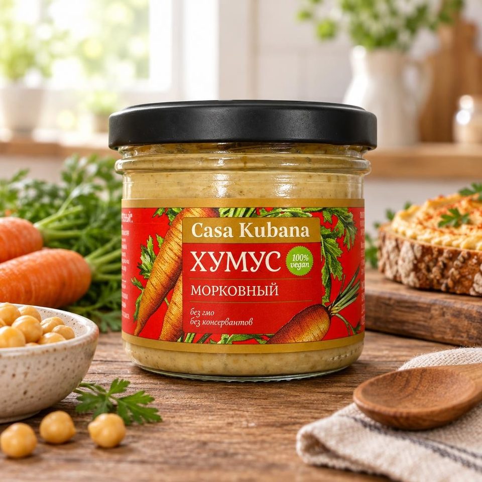 Casa Kubana хумус Морковный  90 гр