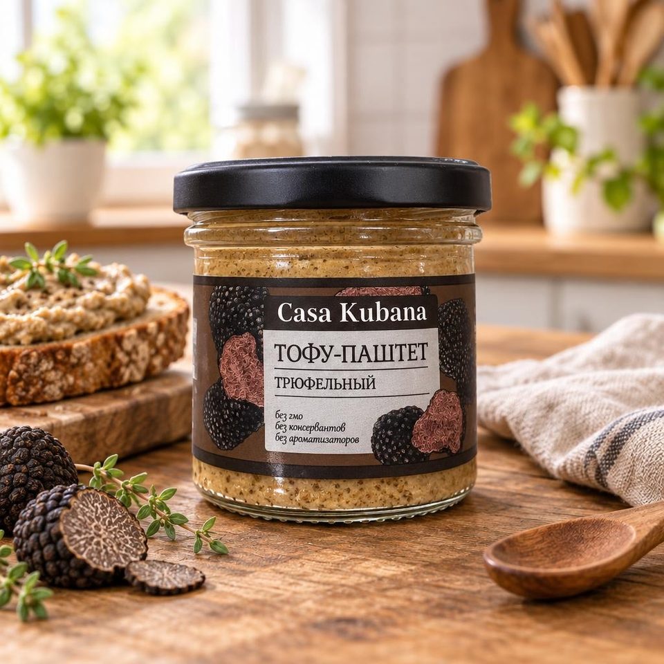 Casa Kubana Тофу-паштет Трюфельный 90 гр