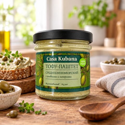 Casa Kubana Тофу-паштет Средиземноморский 90 гр