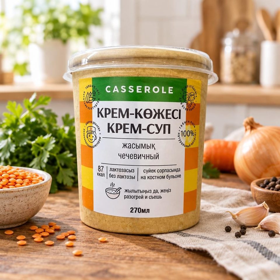 Dr Casserole крем суп чечевичный 270гр