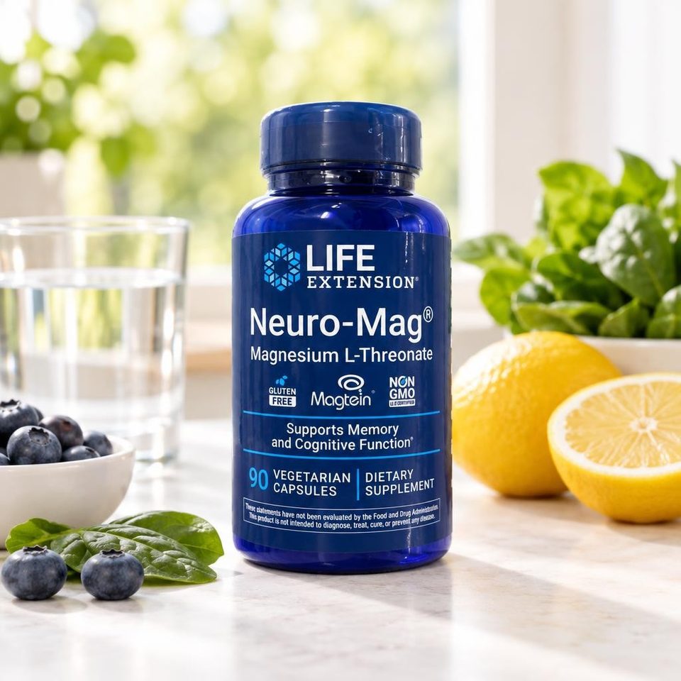 Life Extension Neuro-Mag Magnesium L-Threonate 90cap