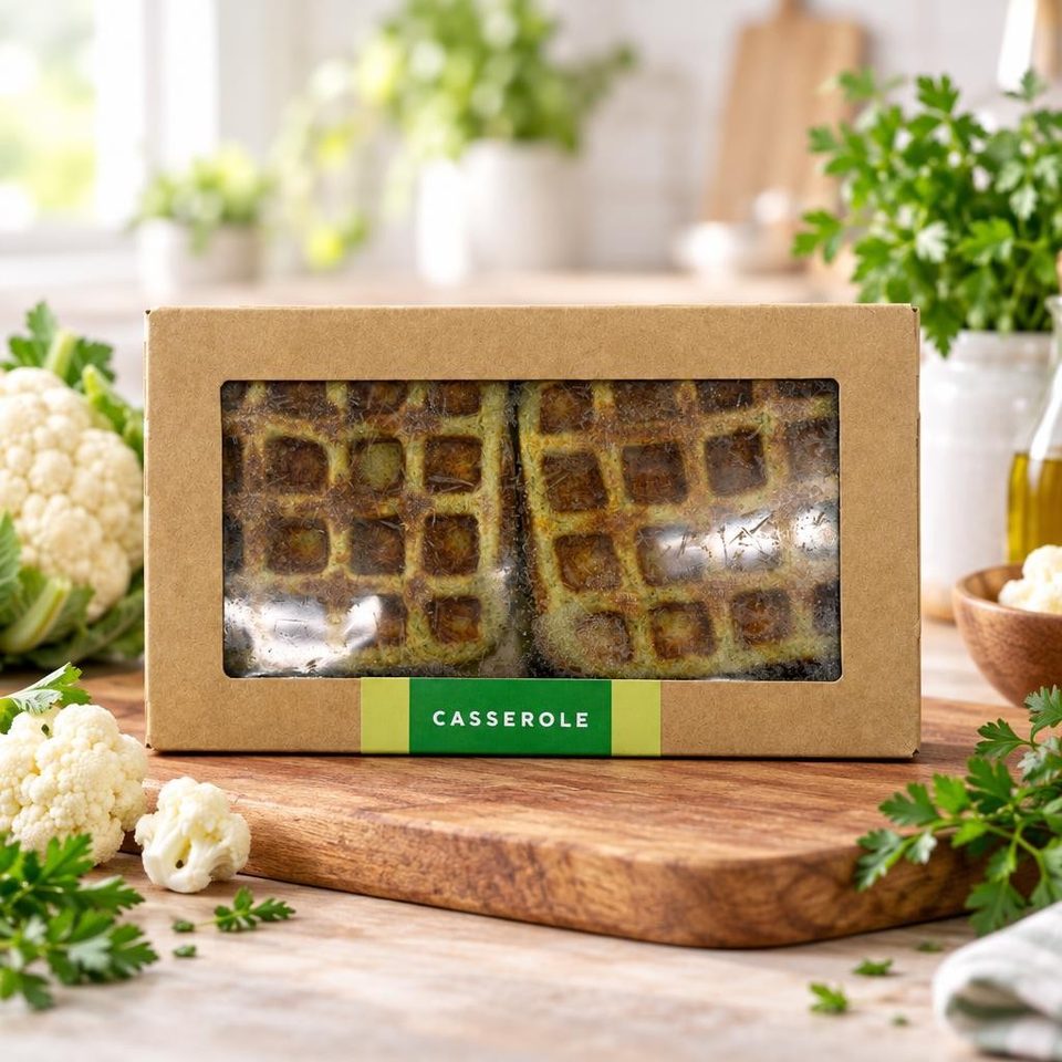 Dr Casserole вафли из цветной капусты 300гр