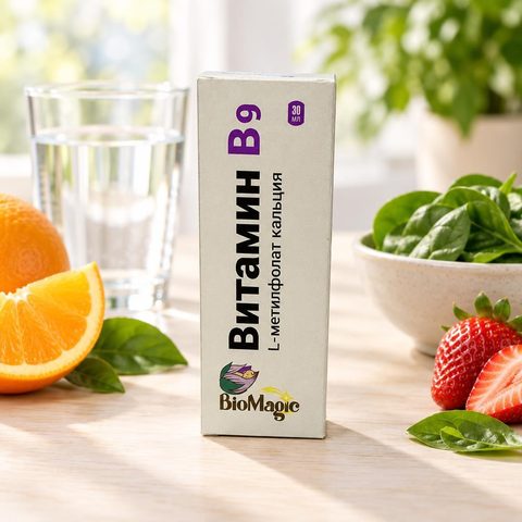 BIOMAGIC food Витамин В9 30мл