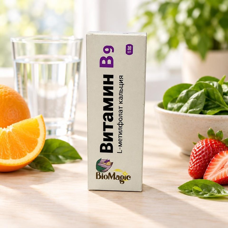 BIOMAGIC food Витамин В9 30мл