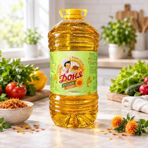 Масло сафлоровое 5л Доня