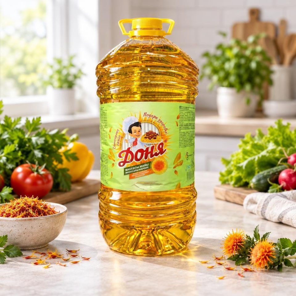 Масло сафлоровое 5л Доня