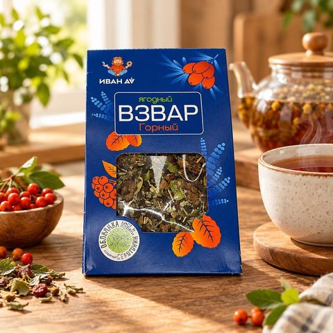 Иван да Плодово-ягодный взвар горный 96 гр