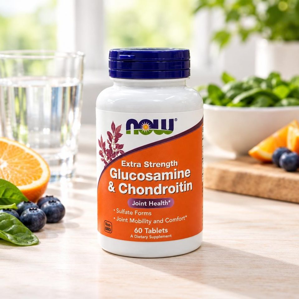 Now Glucosamine & chondroitin 60tabs