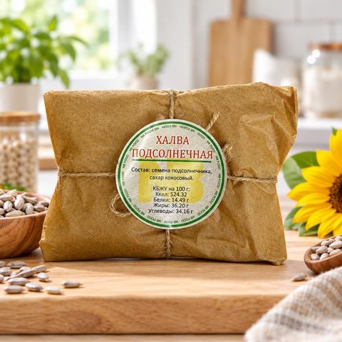 NB FOOD халва из семян подсолнечника