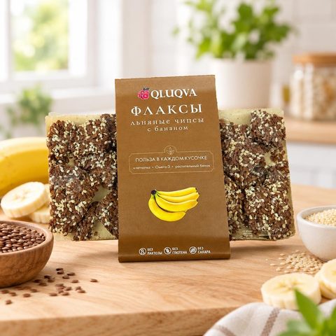 Флаксы с бананом бг,бс,бл QluQva