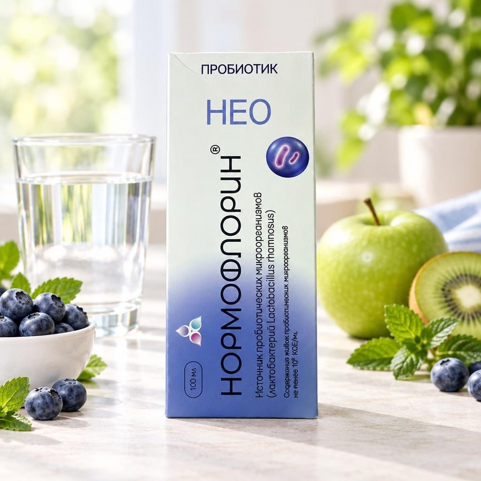 Нормофлорин НЕО (пробиотик) 100мл