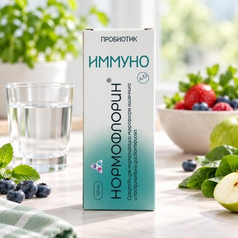 Нормофлорин ИММУНО (пробиотик) 100мл