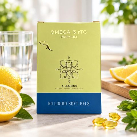 Lemons Omega 3 rTG Premium (60шт)