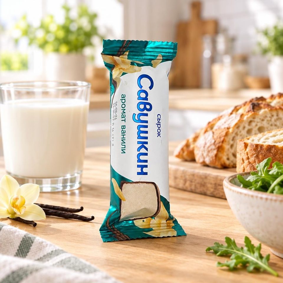 Сырок савушкин со вкусом ванили 40гр