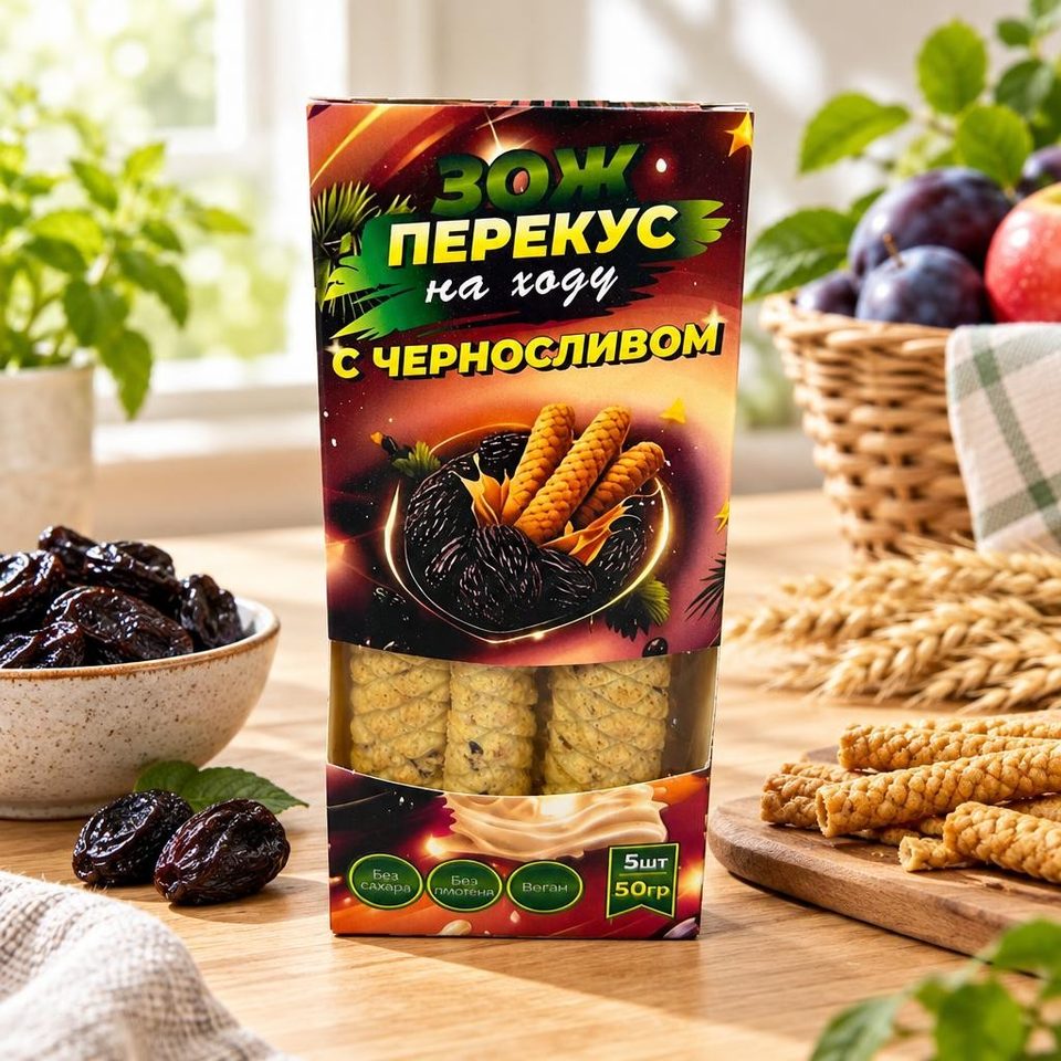ЗОЖ перекус с черносливом 50 гр