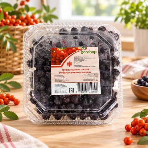 Ecoshop рябина замороженная 500 гр