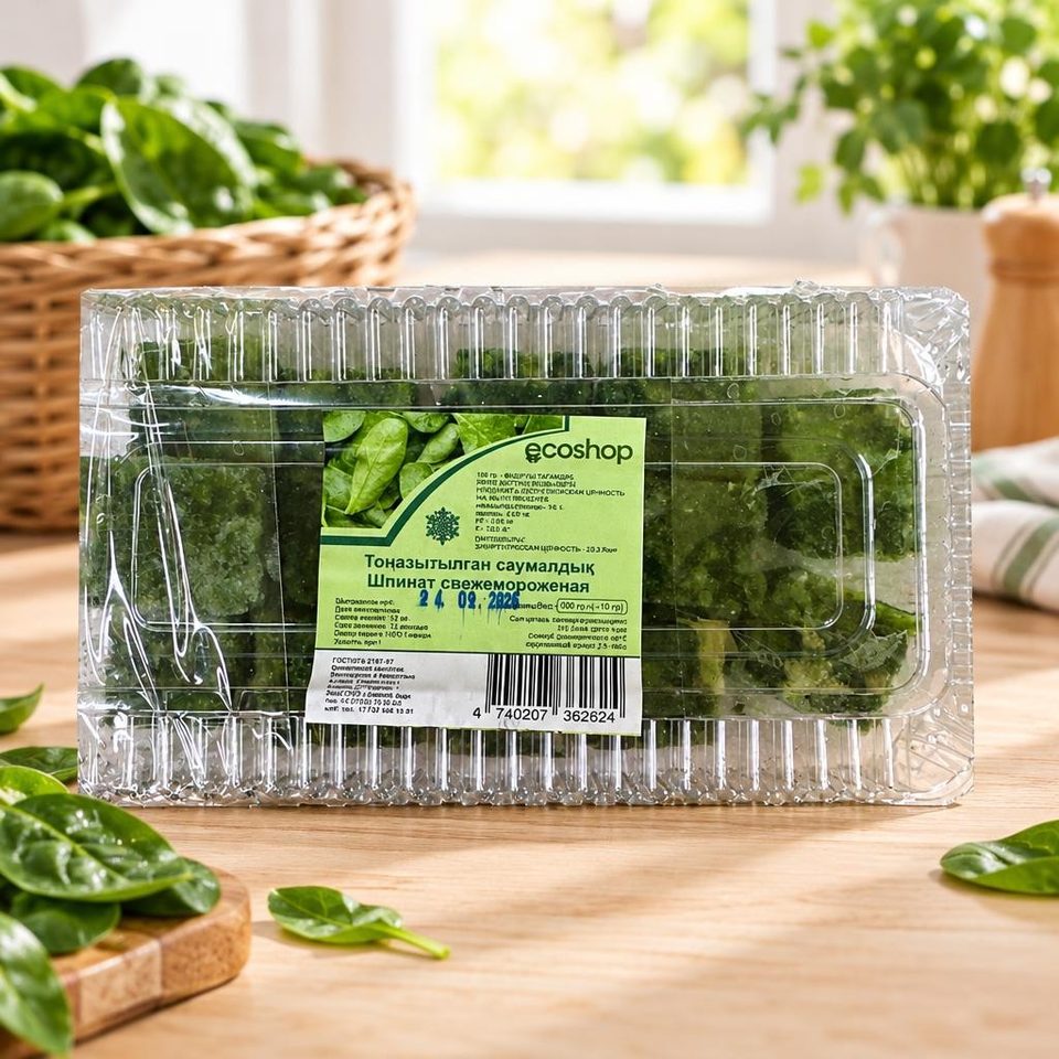 Ecoshop Шпинат 500гр