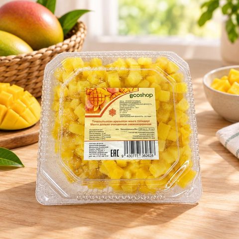 Ecoshop манго дольки замороженная 500 гр