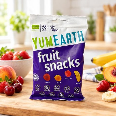 Органические фруктовые закуски 50гр 12шт