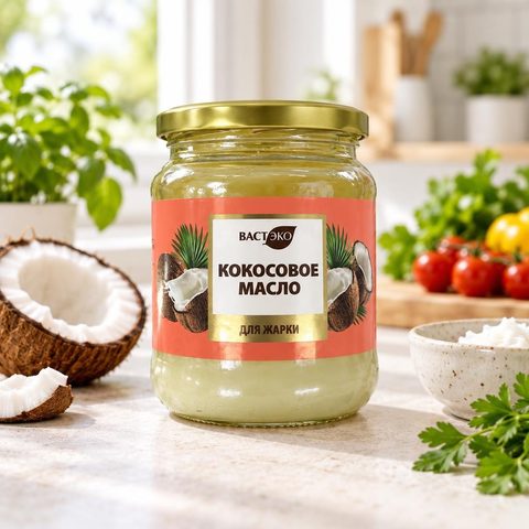 Масло кокосовое рафинированное 445 мл