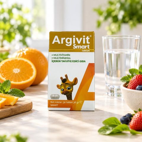 Argivit Smart Мультивитамины жираф 30таб