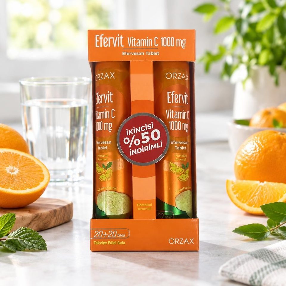 Orzax Efervit Vitamin C 1000mg акционный