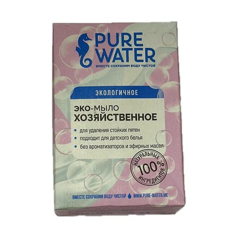 Pure Water Мыло хозяйственное 175гр