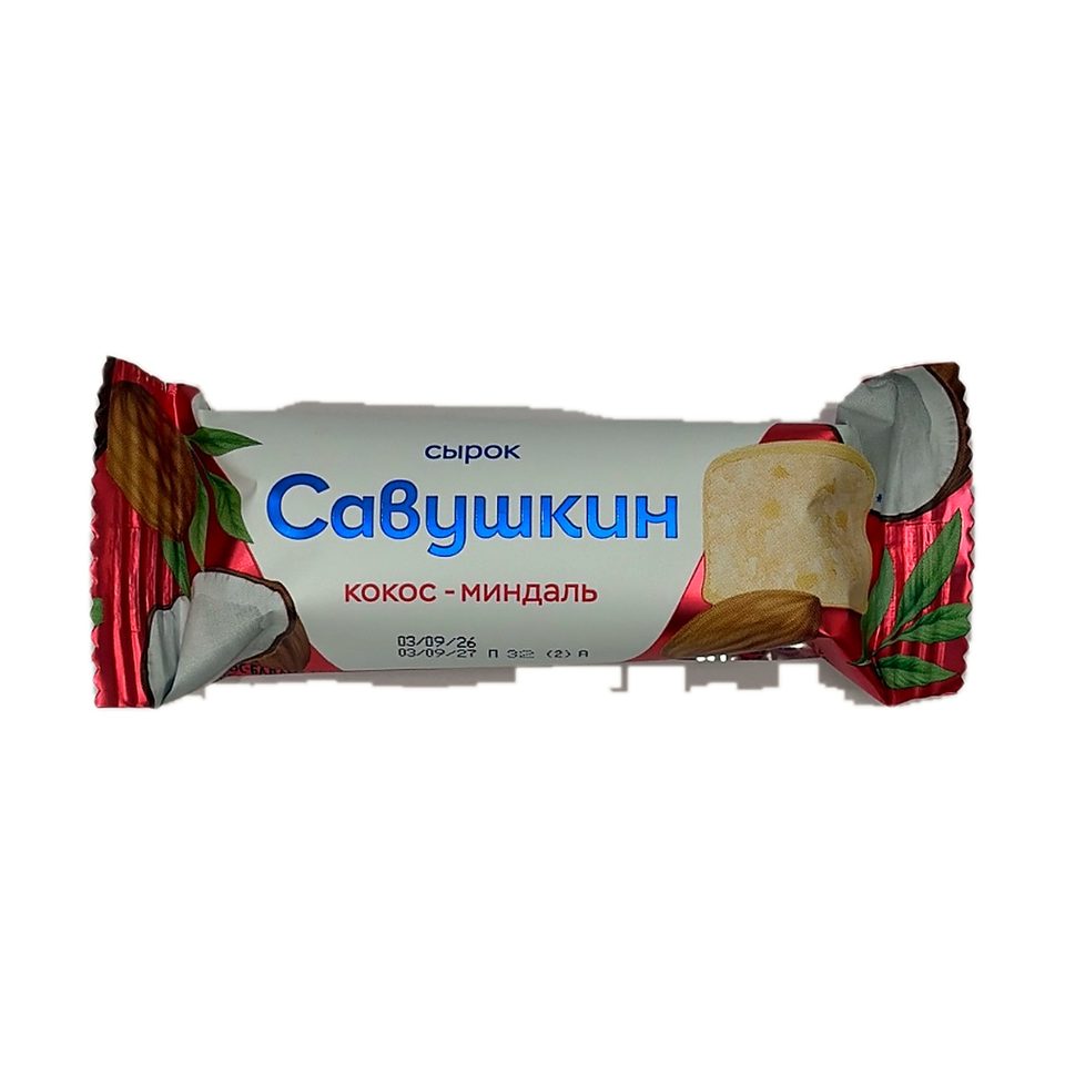 Топ сырок кокос-миндаль 40 гр